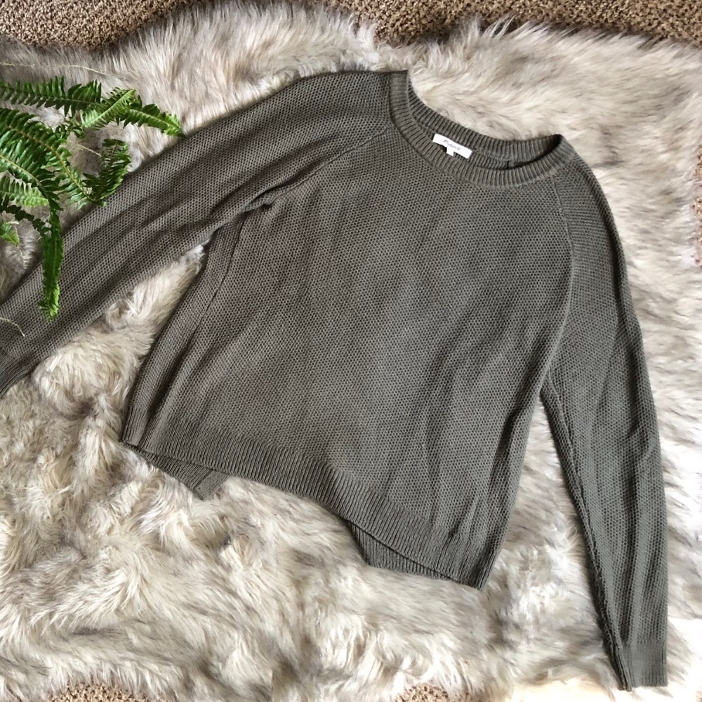 Madewell Province Cross-Back Pullover Sweater